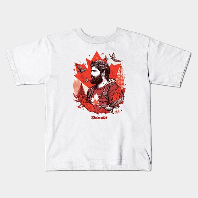 Canada Kids T-Shirt by Teeboom St